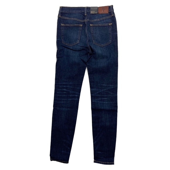 Frye Women’s Size 27 Blake Blue Mid Rise Addie Skinny 5 Pocket Denim Jeans NWT - Picture 11 of 12